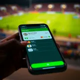 Secure payment options on a mobile device within the Lucky Jet SpotBet app showcasing various Nigerian payment methods
