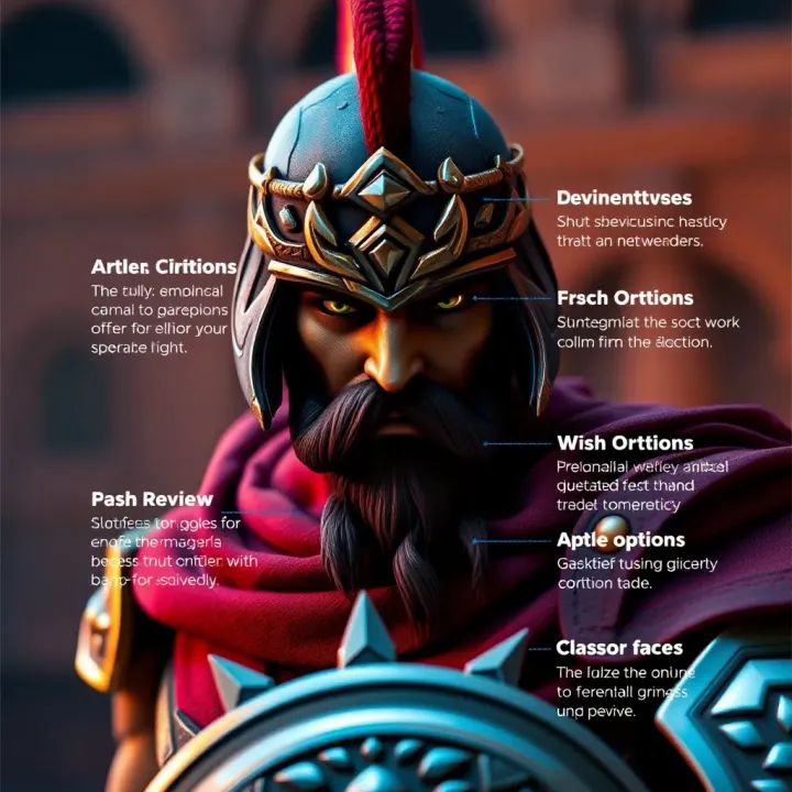 Visual guide illustrating key features and gameplay options available in the Gates of Olympus demo for Nigerian players