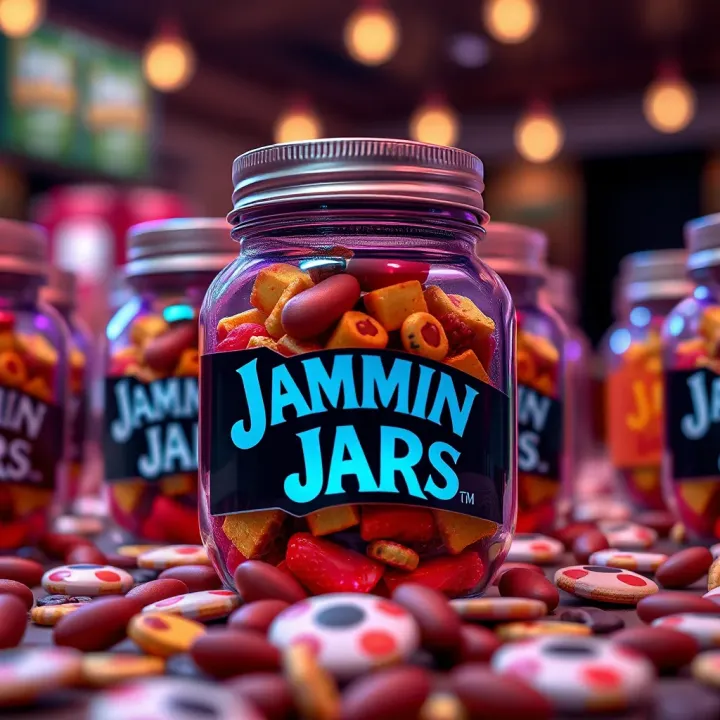 Illustration of winning combinations and bonus features in Jammin Jars enhancing maximum win potential