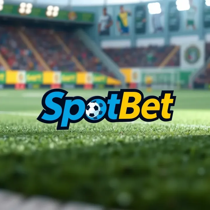 SpotBet Sports Betting Platform Logo Logo of SpotBet sports betting platform with football graphics